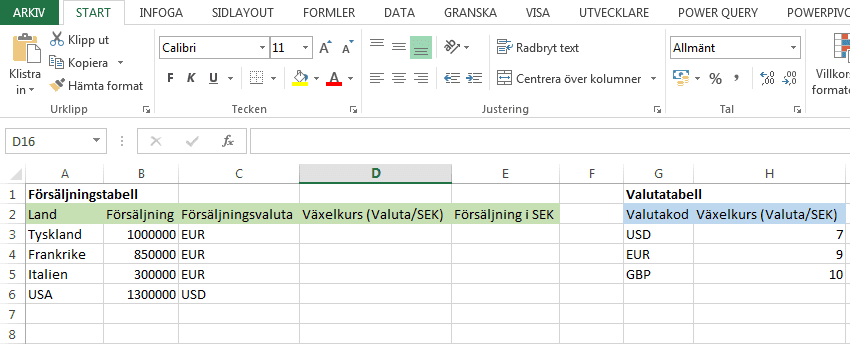 Excel LETARAD 1