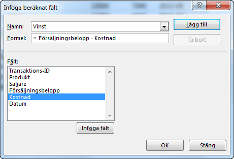 Excel pivot table 11